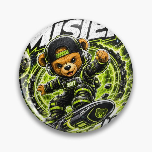 Item preview, M17 Neon Green Lightning Logo designed and sold by Misiek-M17.