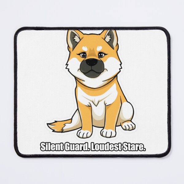 Item preview, Akita - Silent Guard Loudest Stare - Funny Akita Gift designed and sold by pawdrops.