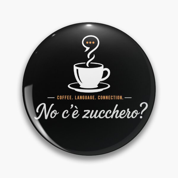 Item preview, No c'è zucchero? | Italian Coffee Conversation | Language Learner Design designed and sold by Trodyglot.