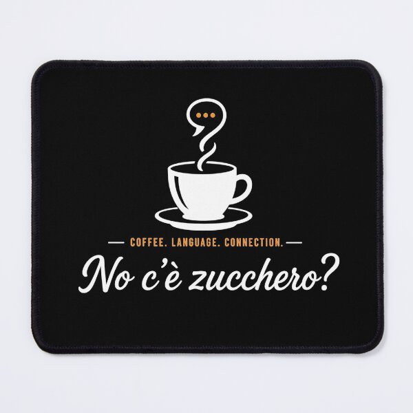 Item preview, No c'è zucchero? | Italian Coffee Conversation | Language Learner Design designed and sold by Trodyglot.