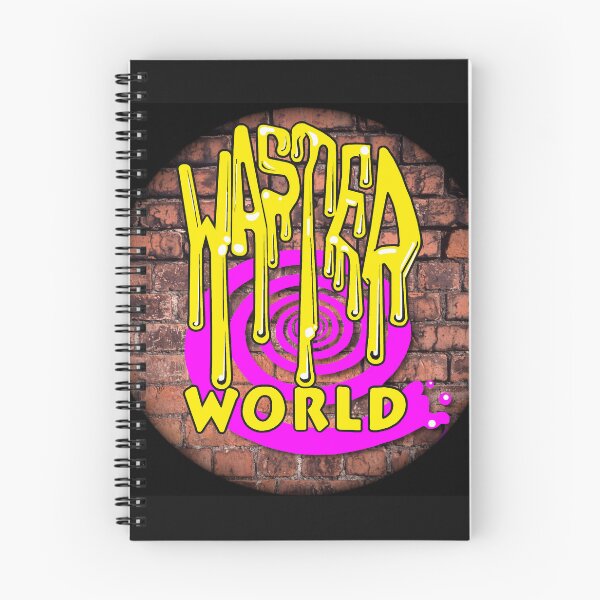 Item preview, Wasted World Sunset Scheme Logo on Brick Wall designed and sold by Wasted World.