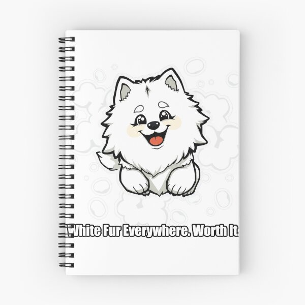 Item preview, Samoyed - White Fur Everywhere Worth It - Funny Samoyed Gift designed and sold by pawdrops.
