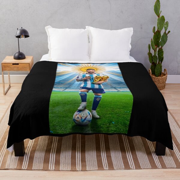 Item preview, Messi GOAT, World Champion with Mate and Trophy, Football Legend designed and sold by G-A-D-U.