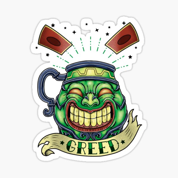 Item preview, GREED POT designed and sold by firebrander.