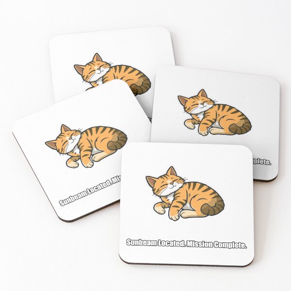 Item preview, Tabby Cat - Sunbeam Located Mission Complete - Funny Cat Gift designed and sold by pawdrops.