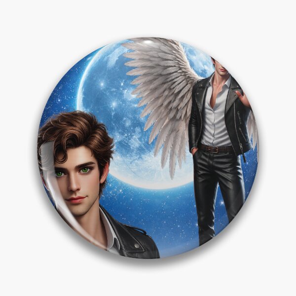 Item preview, Angel Wings Moonlight Character Art designed and sold by behappyandrelax.
