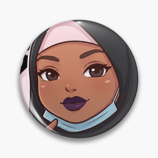 Item preview, Cute Chibi Hijabi Girl designed and sold by TheModernMuslimah.