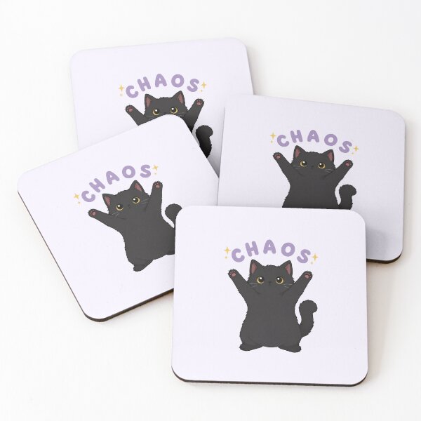 Item preview, Chaos Black Cat designed and sold by HapaHara.