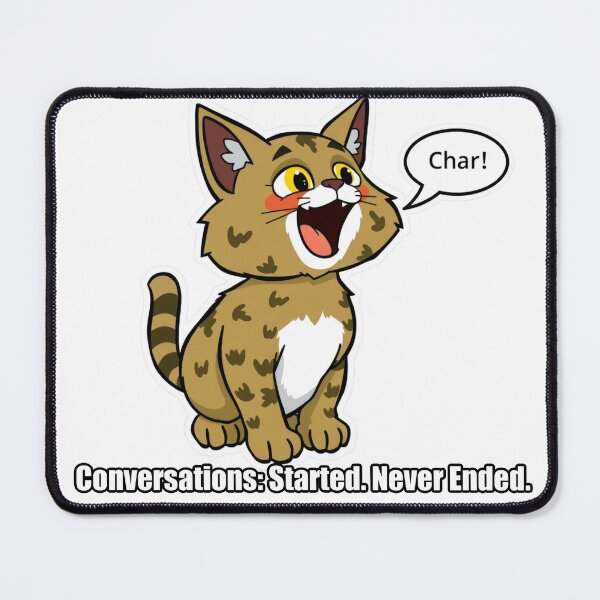 Item preview, Maine Coon - Conversations Started Never Ended - Funny Cat Gift designed and sold by pawdrops.