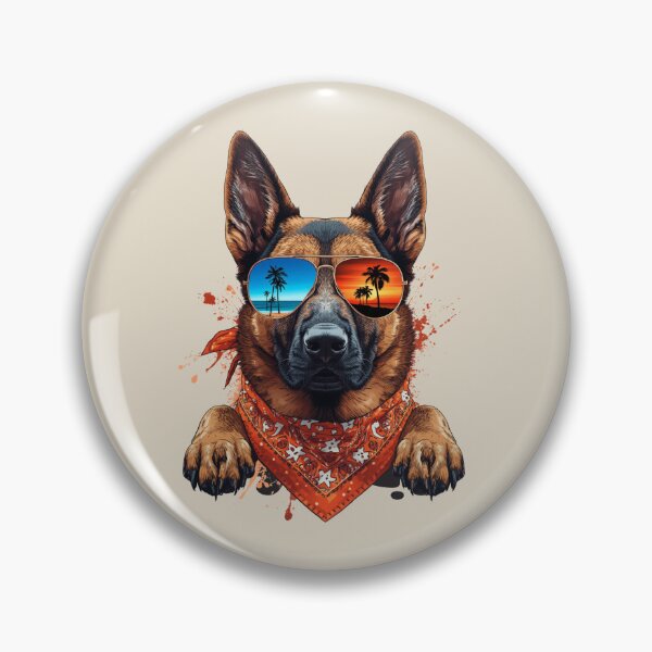 Item preview, COOL SUMMER GERMAN SHEPHERD  designed and sold by BKDIGITALSHOP.