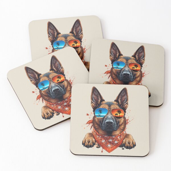 Item preview, COOL SUMMER GERMAN SHEPHERD  designed and sold by BKDIGITALSHOP.