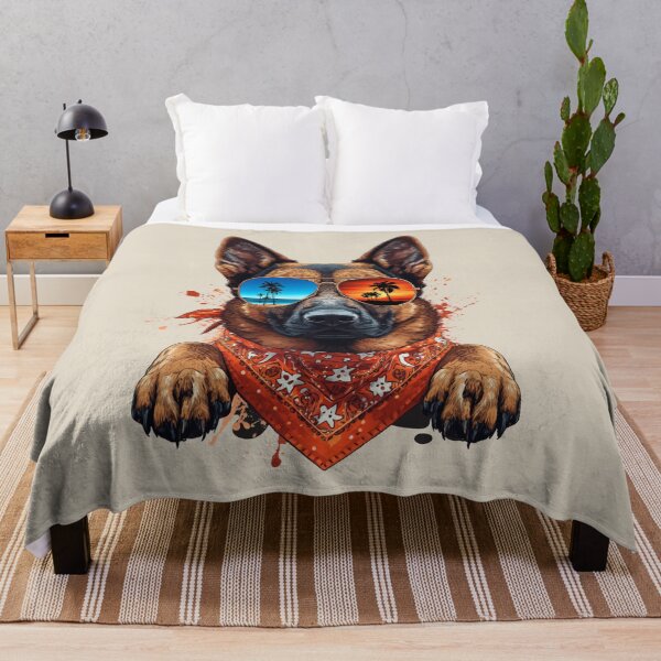 Item preview, COOL SUMMER GERMAN SHEPHERD designed and sold by BKDIGITALSHOP.