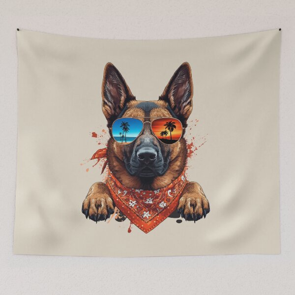 Item preview, COOL SUMMER GERMAN SHEPHERD  designed and sold by BKDIGITALSHOP.