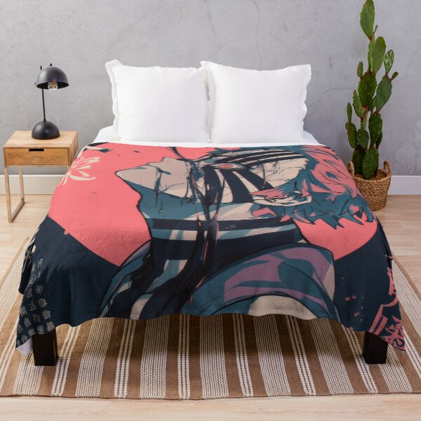 Item preview, Demon Blood Moon Akaza designed and sold by AnimeArsenalPrints.