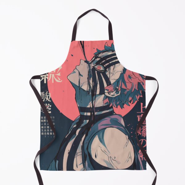 Item preview, Demon Blood Moon Akaza designed and sold by AnimeArsenalPrints.