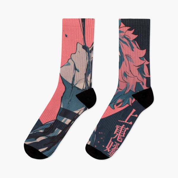 Item preview, Demon Blood Moon Akaza designed and sold by AnimeArsenalPrints.