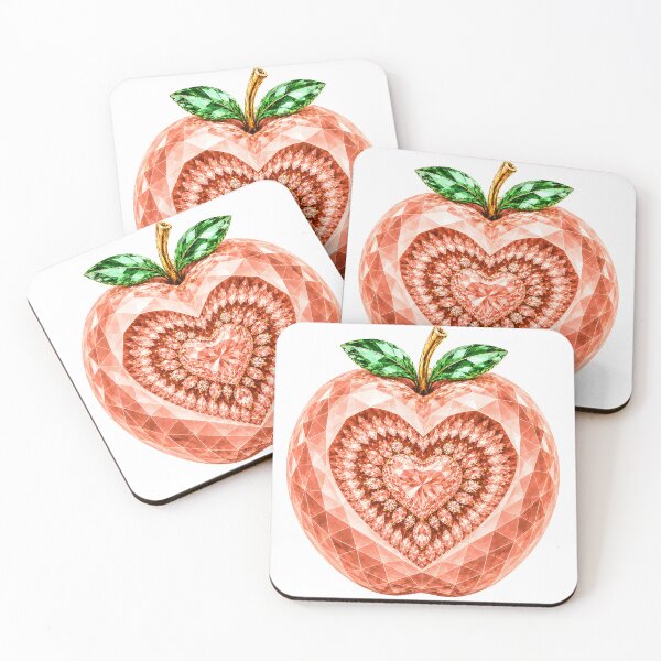Item preview, Dazzling in Peach designed and sold by wordspixies.