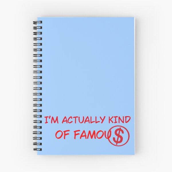 Item preview, I’m actually kind of famous designed and sold by Deseesed Designs.