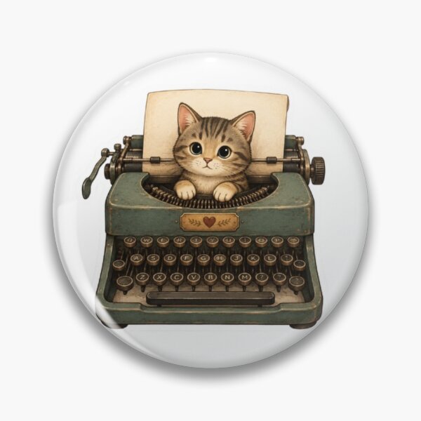 Item preview, cat Typewriter  designed and sold by Snurly.