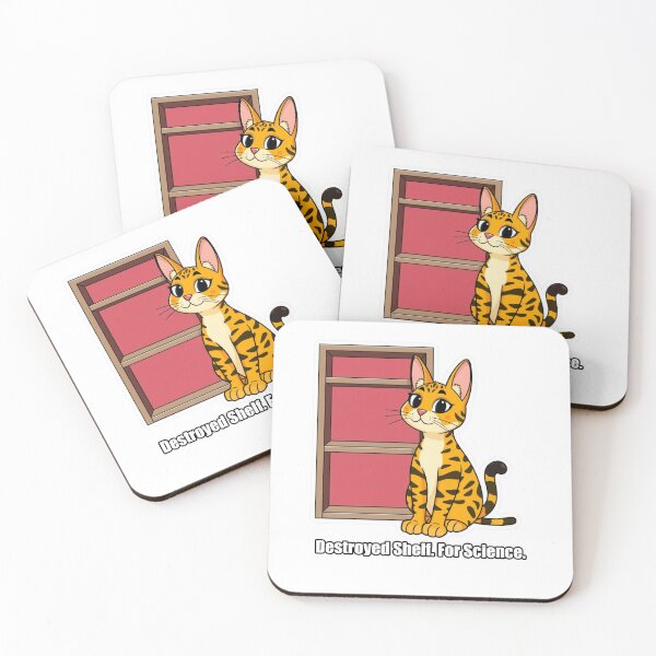 Item preview, Bengal Cat - Destroyed Shelf For Science - Funny Bengal Cat Gift designed and sold by pawdrops.