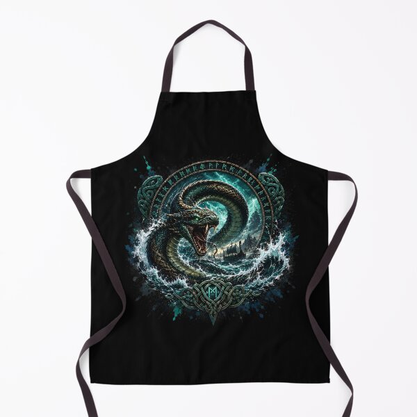 Item preview, Jormungandr World Serpent Norse Mythology T-Shirt designed and sold by Bizon2910.