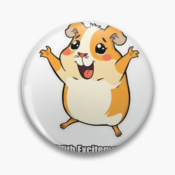 Item preview, Guinea Pig - Vibrated With Excitement Normal - Funny Guinea Pig Gift designed and sold by pawdrops.