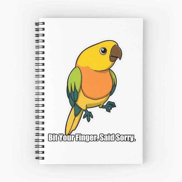 Item preview, Parrot - Bit Your Finger Said Sorry - Funny Parrot Gift designed and sold by pawdrops.