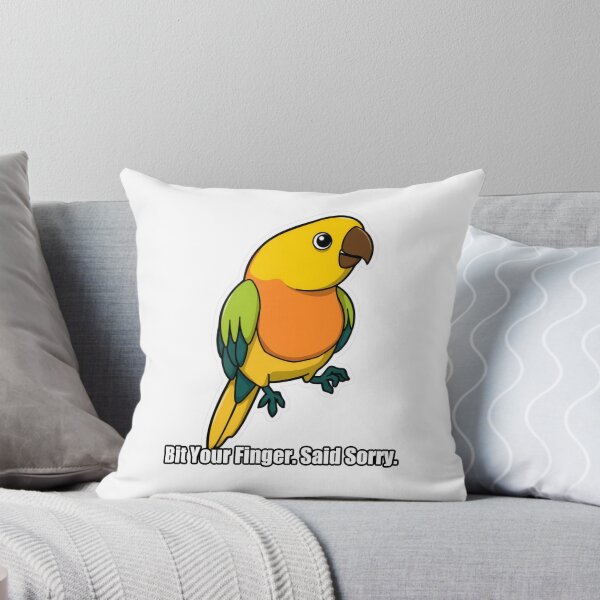 Item preview, Parrot - Bit Your Finger Said Sorry - Funny Parrot Gift designed and sold by pawdrops.
