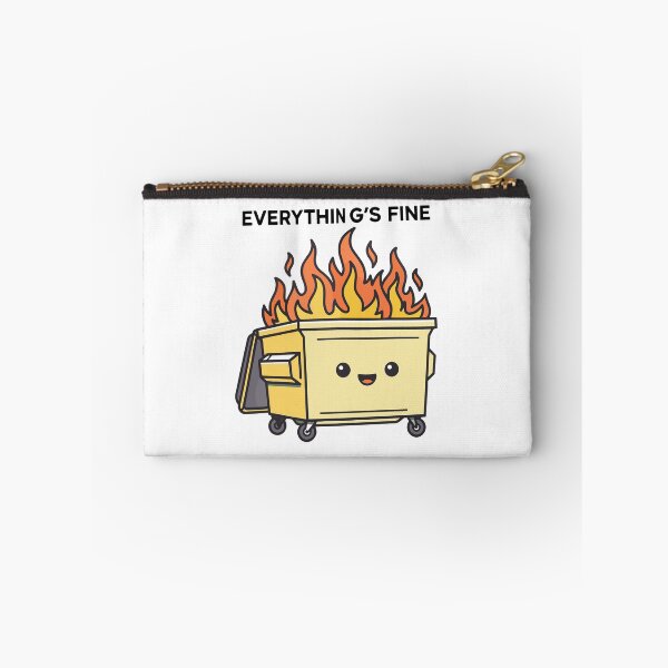 Item preview, Funny Dumpster Fire Everything's Is Fine designed and sold by ironicmuscle.