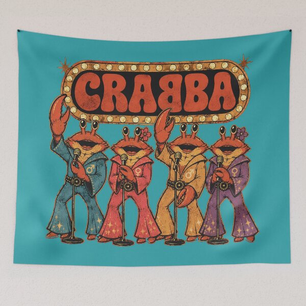 Item preview, CRABBA (Crab Abba) designed and sold by Cathedral of Curiosity.