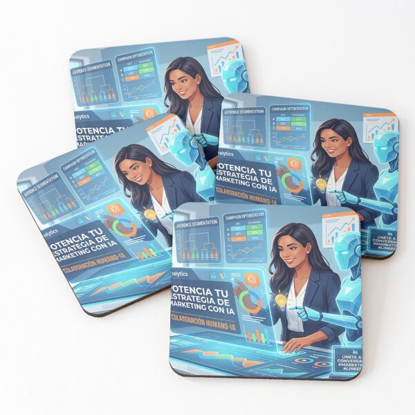 Item preview, Human-AI Collaboration in Digital Marketing designed and sold by caffeinepixels.