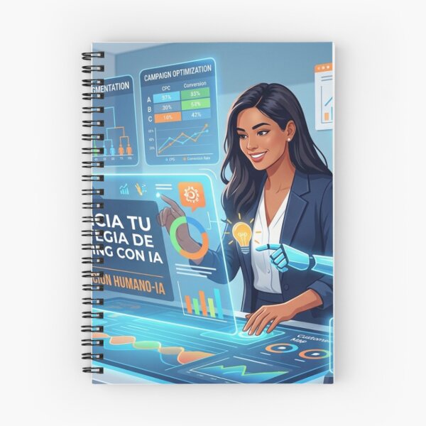 Item preview, Human-AI Collaboration in Digital Marketing designed and sold by caffeinepixels.