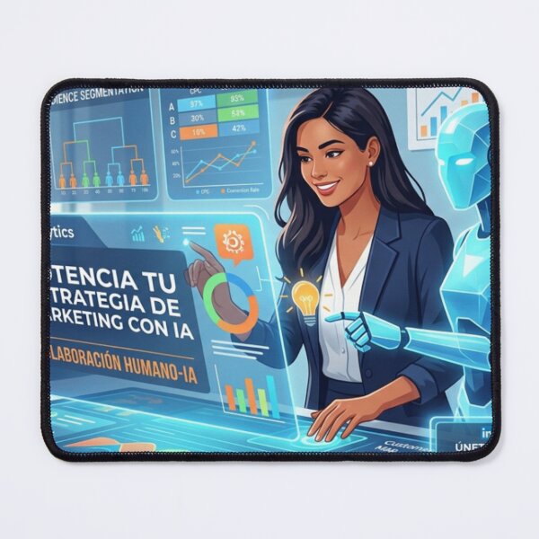 Item preview, Human-AI Collaboration in Digital Marketing designed and sold by caffeinepixels.