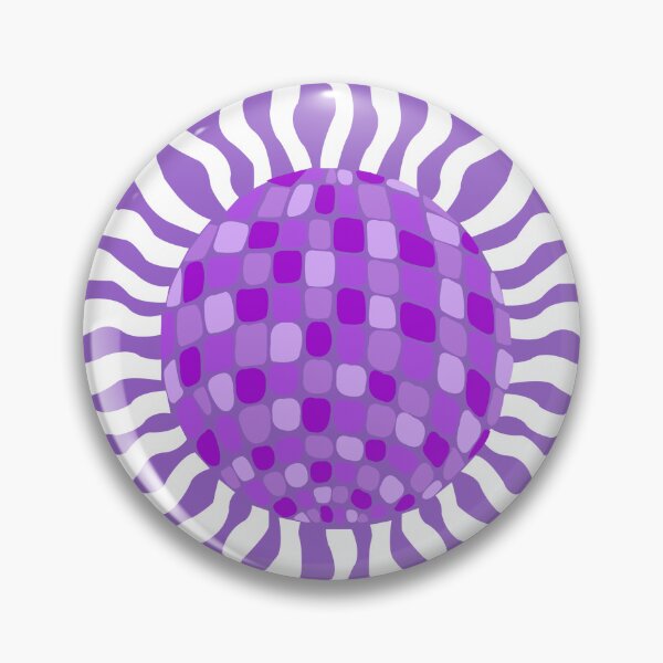 Item preview, Sun in a stylized purple disco ball designed and sold by Hart Design.