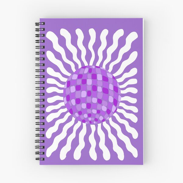 Item preview, Sun in a stylized purple disco ball designed and sold by Hart Design.