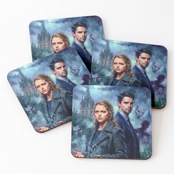 Item preview, A Discovery of Witches Retro Fantasy Drama Tribute Art Poster designed and sold by Art's Diner.