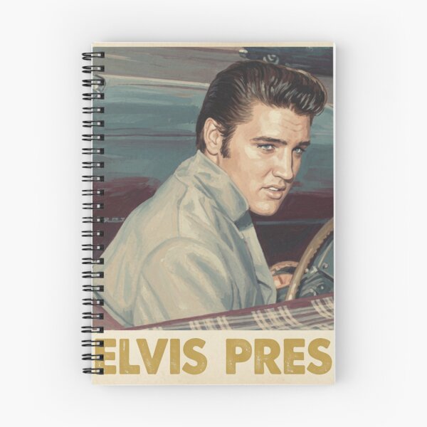 Item preview, Elvis Presley Vintage Convertible Car Cinematic Retro Poster designed and sold by ElvisVintagePosters.