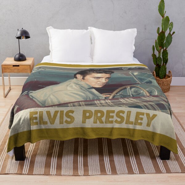 Item preview, Elvis Presley Vintage Convertible Car Cinematic Retro Poster designed and sold by ElvisVintagePosters.