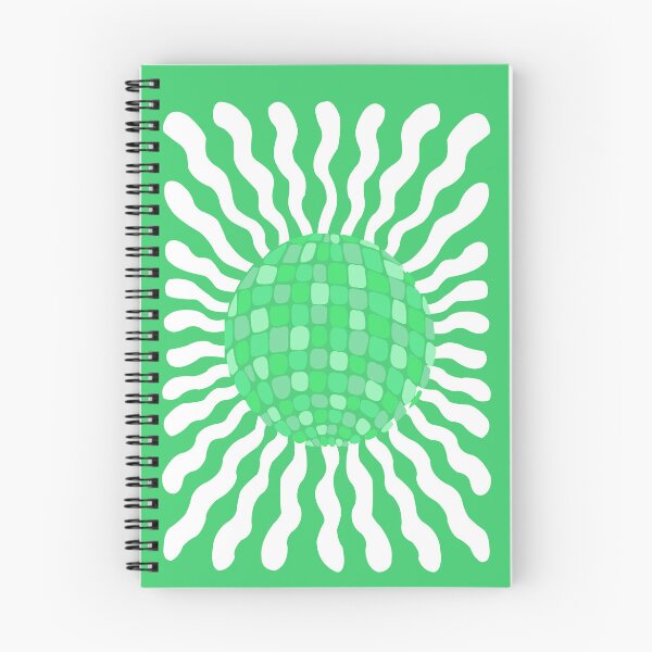 Item preview, Sun in a stylized green disco ball designed and sold by Hart Design.