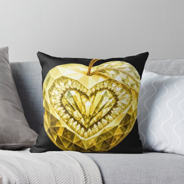 Item preview, Golden Gemstone Apple designed and sold by wordspixies.