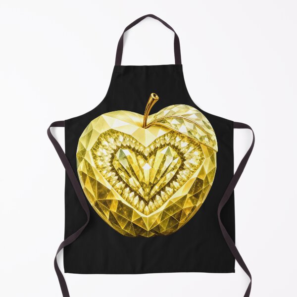 Item preview, Golden Gemstone Apple designed and sold by wordspixies.