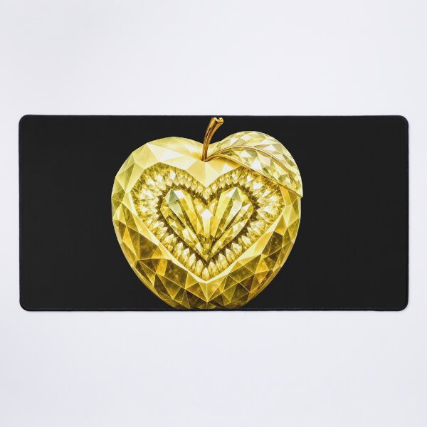 Item preview, Golden Gemstone Apple designed and sold by wordspixies.