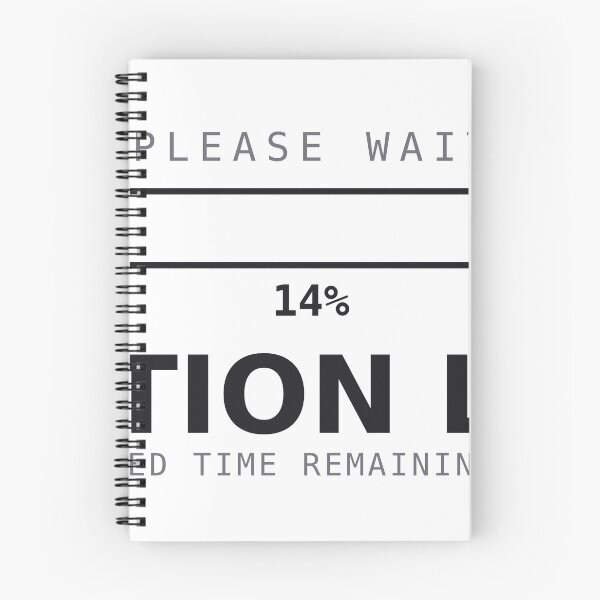 Item preview, Motivation Loading 14 Percent Funny Deadpan Progress Bar Design. designed and sold by deadpansupplyco.