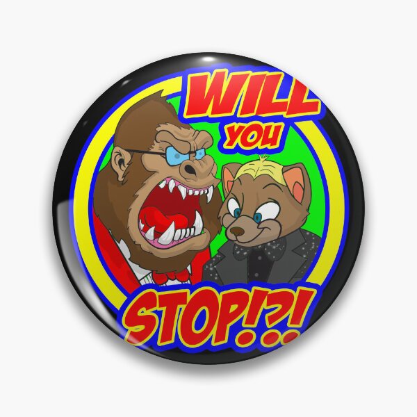 Item preview, Will You Stop! designed and sold by GlitchGFX.