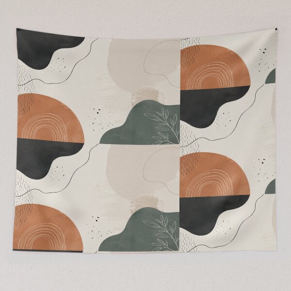 Item preview, Modern Abstract Graffiti Background | Urban Street Art Paint Splatter | Minimal Contemporary Wall Art Pattern designed and sold by EverStitchStudio ★★★★★.