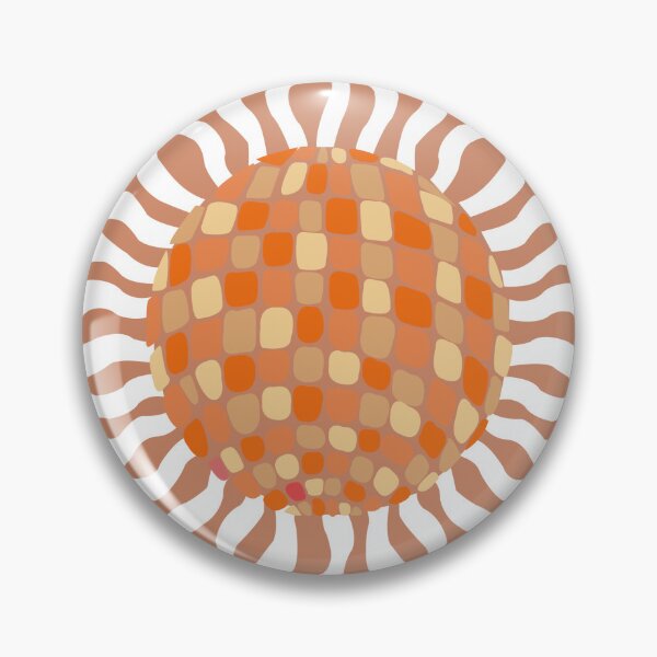 Item preview, Sun in a stylized orange disco ball designed and sold by Hart Design.