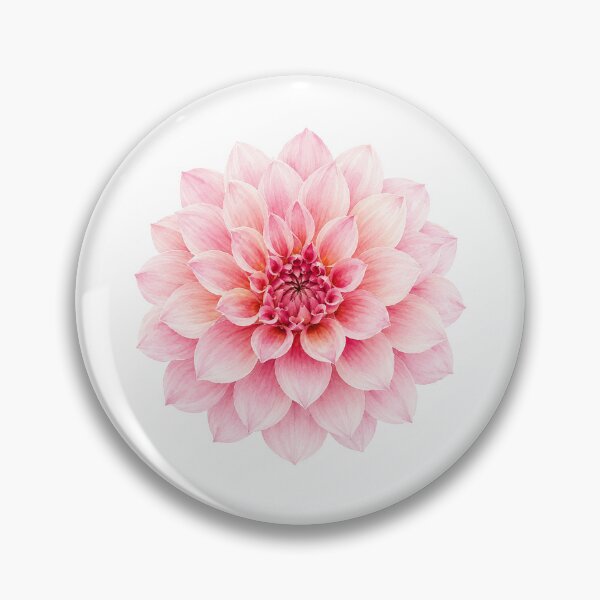Item preview, Watercolor Dahlia Flower Botanical Illustration | Autumn Floral Art designed and sold by Ethereal-Rain.