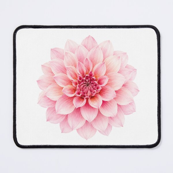 Item preview, Watercolor Dahlia Flower Botanical Illustration | Autumn Floral Art designed and sold by Ethereal-Rain.