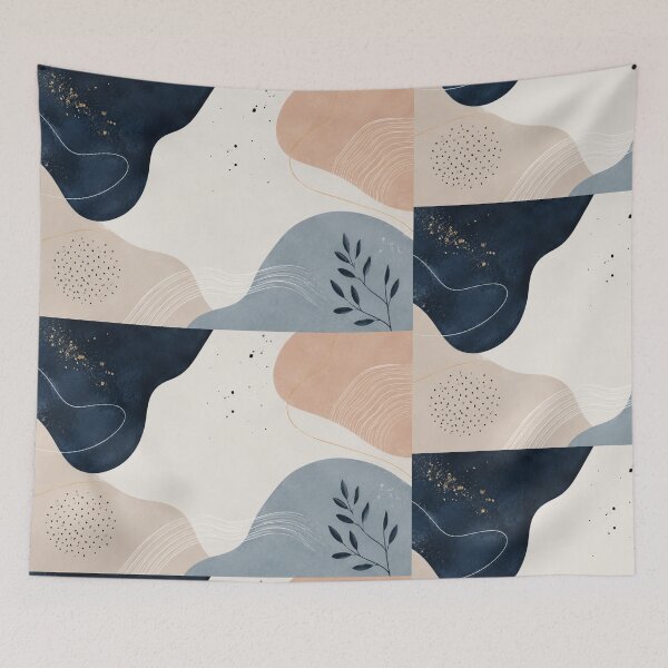 Item preview, Modern Abstract Graffiti Background | Urban Street Art Paint Splatter | Minimal Contemporary Wall Art Pattern designed and sold by EverStitchStudio ★★★★★.