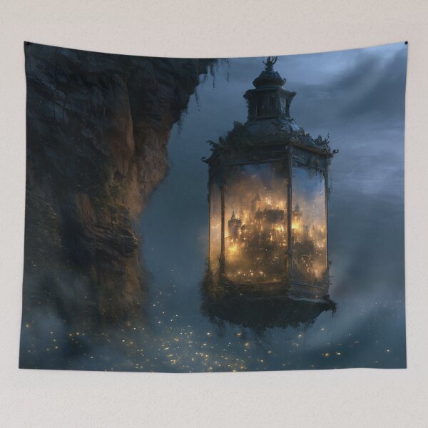 Item preview, Castle Inside Giant Lantern designed and sold by Rtymer.